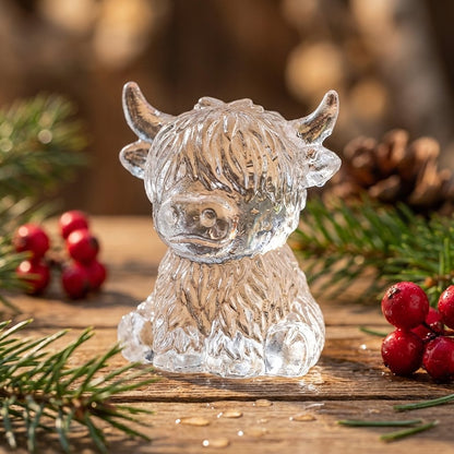 🐮 Moule à glaçons Mini Vache Highland – En silicone 3D pour glaçons