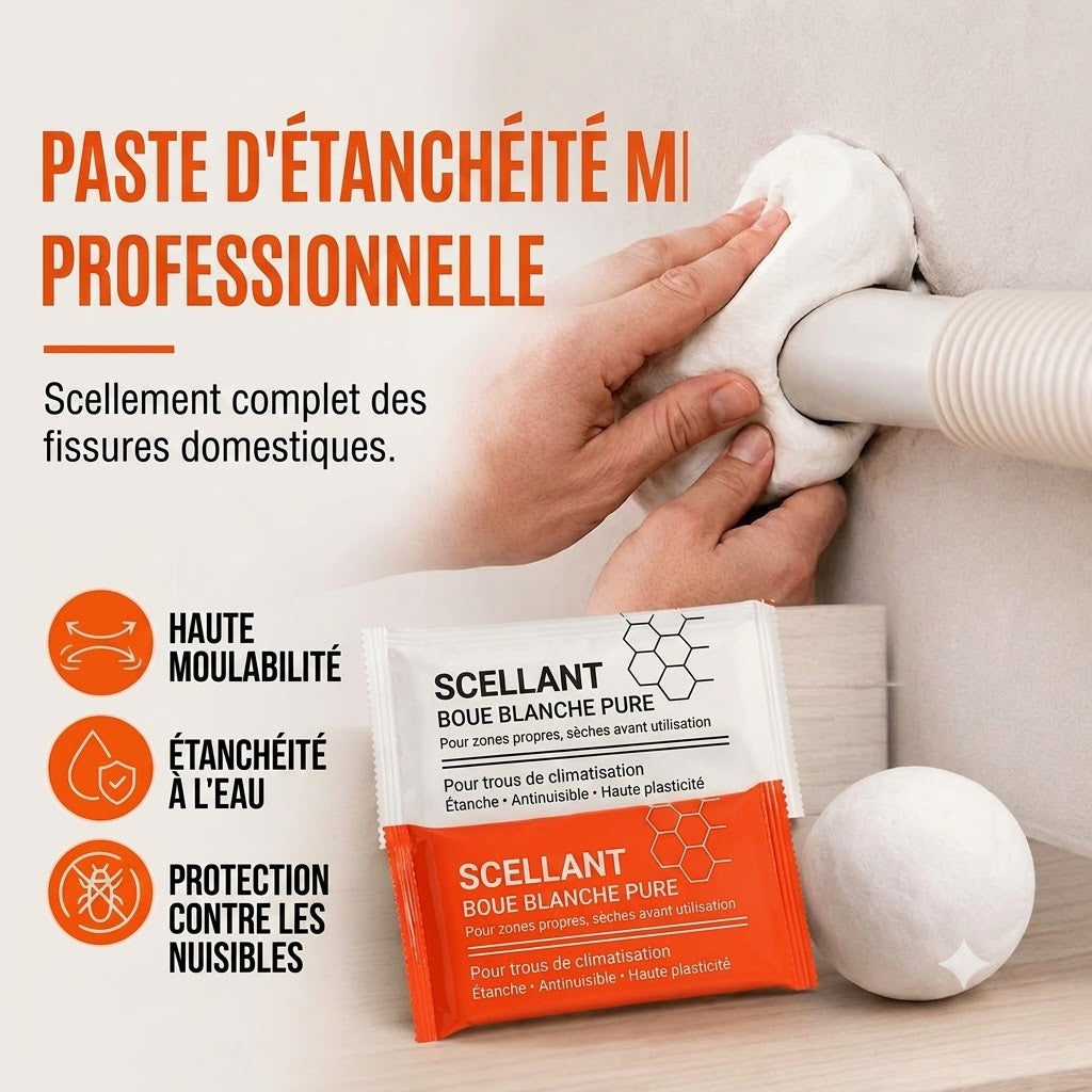 Colle d'étanchéité imperméable nouvelle génération (1 lot de 3 pièces)