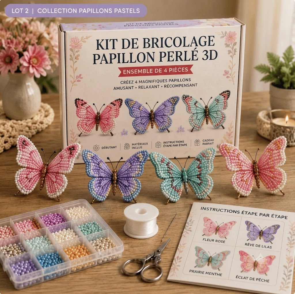 🦋Perles et loisirs créatifs : Papillons