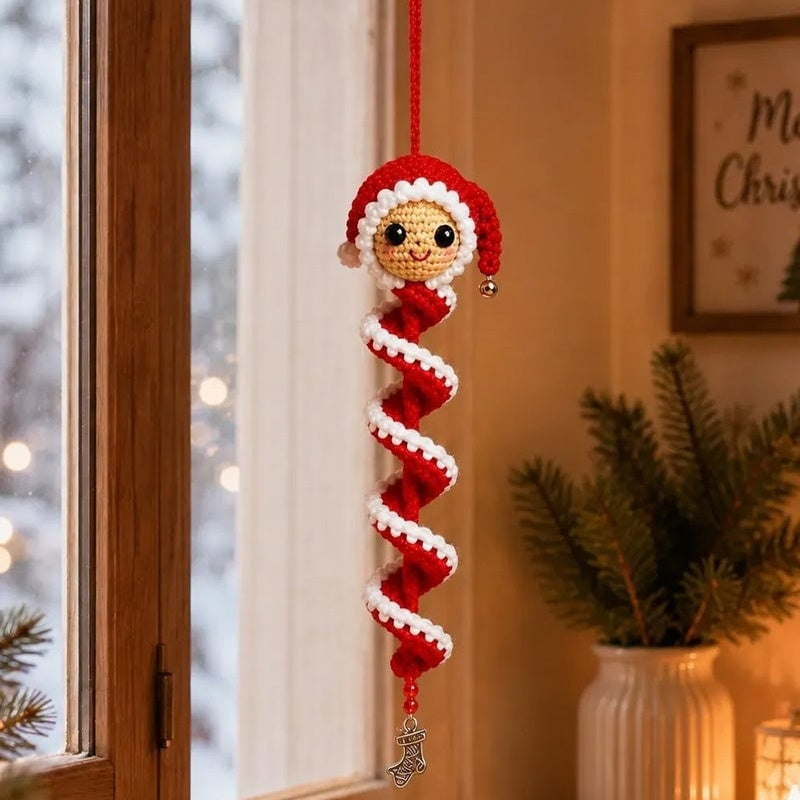 Commencez à crocheter votre bonhomme de neige en spirale dès maintenant !