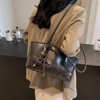 Sac à bandoulière en cuir végan