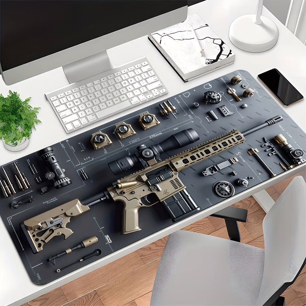 Tapis de bureau militaire 3D