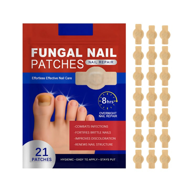 FungalPatch – Kit de Soin Intensif des Ongles – Patchs Antifongiques Auto-adhésifs