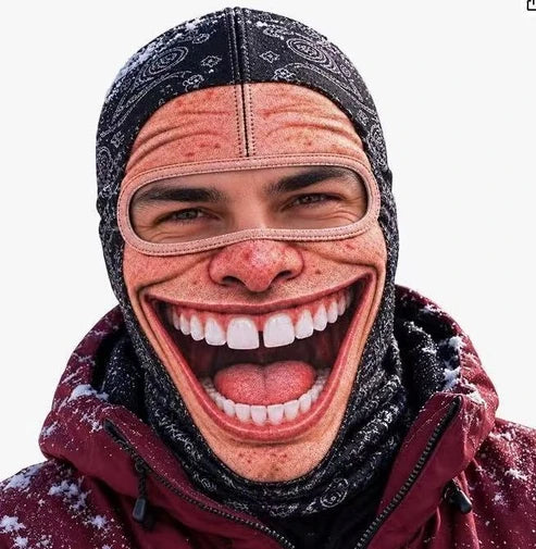 Cagoule de ski amusante et ultra-réaliste