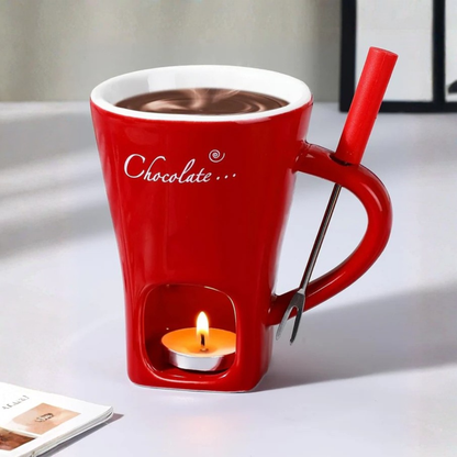 Tasse à Fondue au Chocolat