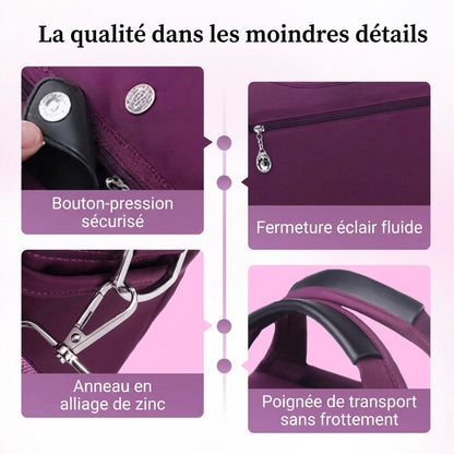 Sac bandoulière élégant de grande capacité