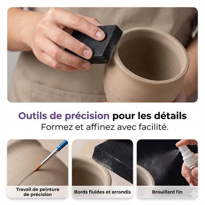 Set d'argile autodurcissante