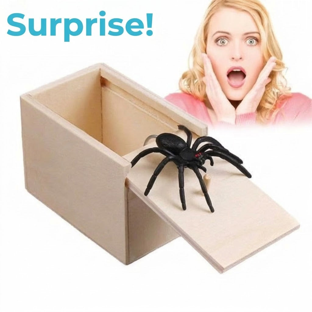 Boîte à blague araignée drôle