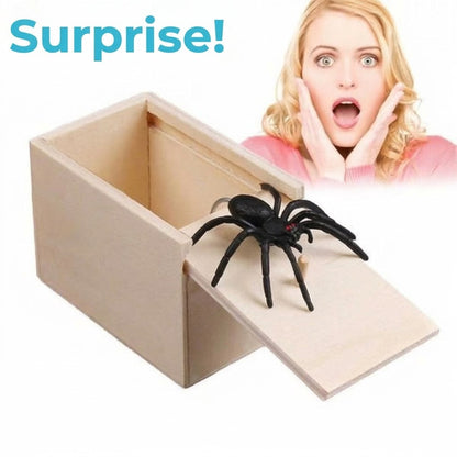 Boîte à blague araignée drôle
