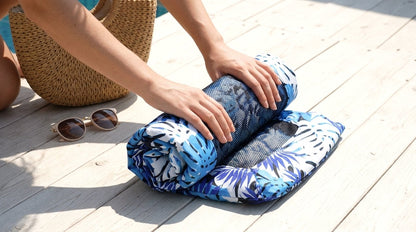 Chaise de piscine gonflable