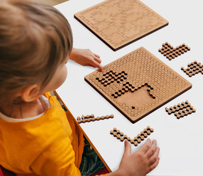 Puzzle des fractions : apprendre à compter en s’amusant