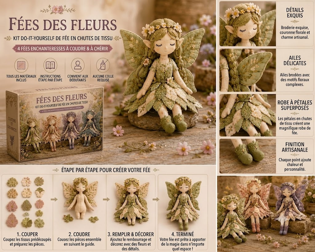 Kit DIY Fées Magiques 🧚‍♀️