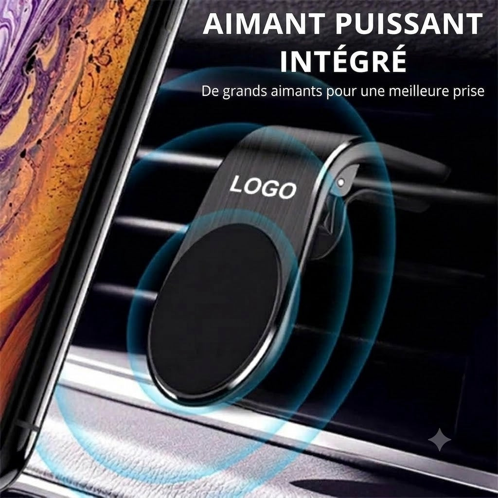 Support téléphone MagSafe avec logo / Support magnétique pour smartphone avec emblème
