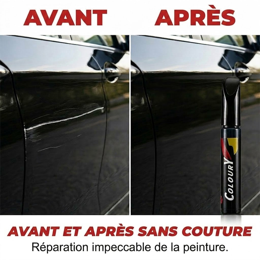 🚗 Stylo de retouche peinture One-Touch pour voitures – Efface-rayures & Réparation de peinture ✏️