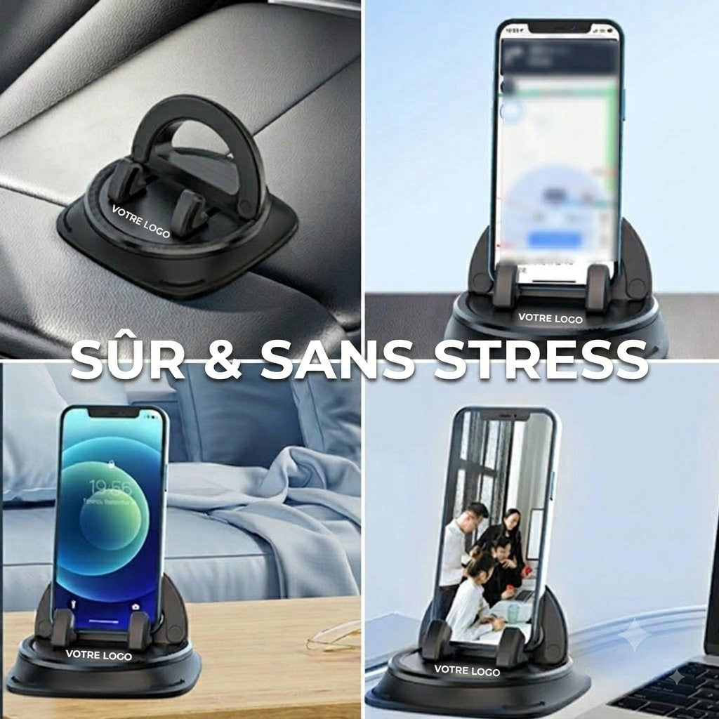 Support de téléphone pour tableau de bord / Support voiture pour tableau de bord