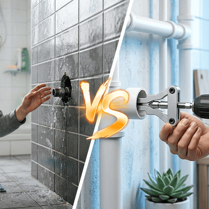 Extracteur universel de tuyaux cassés – Extracteur de vis et goujons haute résistance pour tuyaux d'eau et filetages