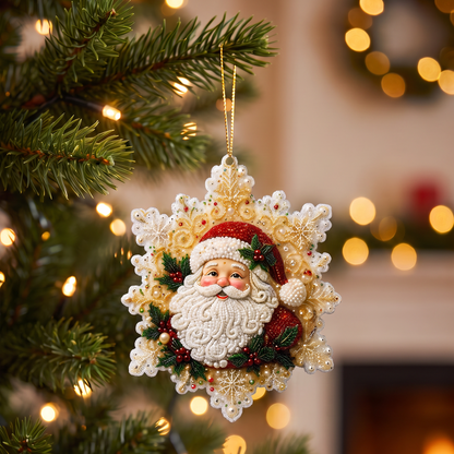 Kit de broderie diamant DIY 6 pièces pour décorations de Noël