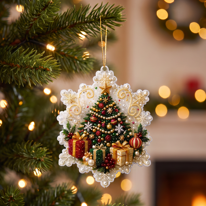 Kit de broderie diamant DIY 6 pièces pour décorations de Noël