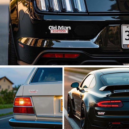 Emblème de voiture – Design romantique pour hommes