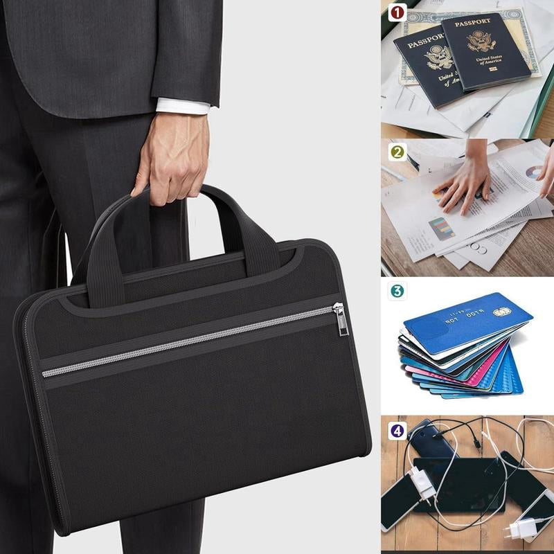 Pochette ignifuge pour documents A4 (avec poignée)