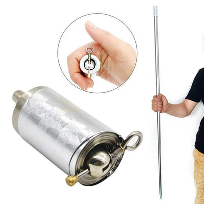 DefenceStick - Bâton de défense télescopique rétractable en métal