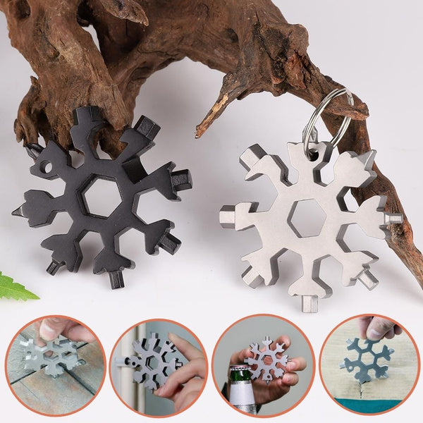 Outil Multifonction Flocon de Neige (18-en-1)