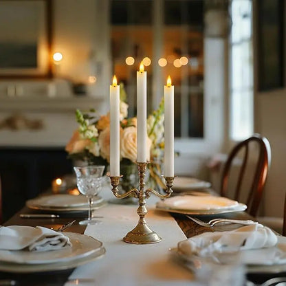 Bougies LED rechargeables atmosphériques avec télécommande et minuterie