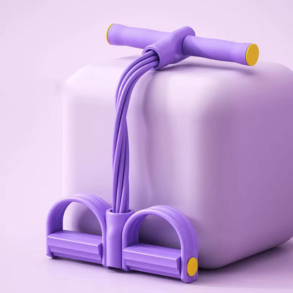 FitPedal - Bande de Résistance avec Pédales et Poignées