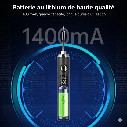 Stylo à souder rechargeable par USB