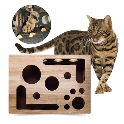 Griffoir Lime à Griffes pour Chat - Manucure Facile en Jouant (Boîte Puzzle)
