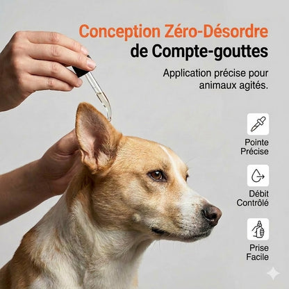 Gouttes auriculaires douces pour chiens – Pour les soins quotidiens