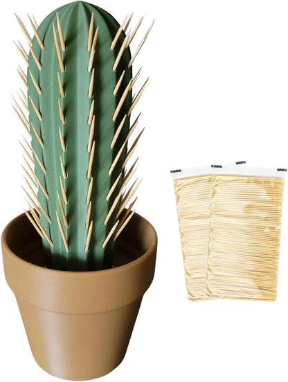 Distributeur automatique de cure-dents - Design Cactus