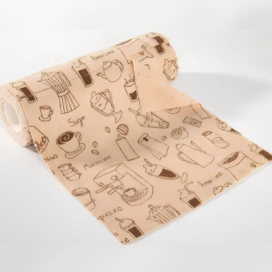 Chiffons en microfibre réutilisables en rouleau – Lingettes de nettoyage détachables