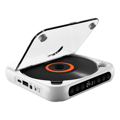 Lecteur CD Portable avec Bluetooth – Discman Rechargeable pour Voiture et Voyages (Anti-Choc)