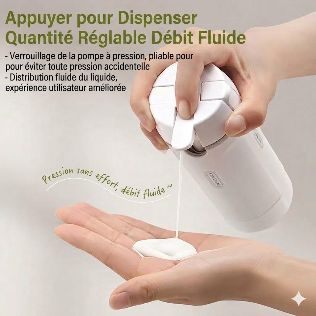 Distributeur de voyage portable 4-en-1