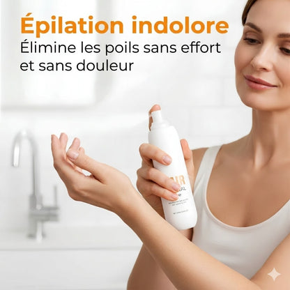 Spray dépilatoire aromatique