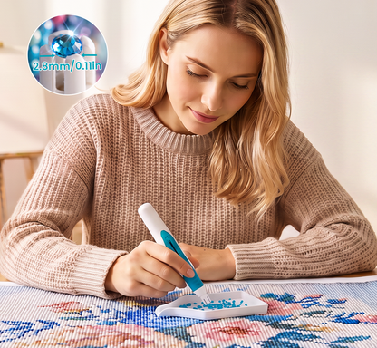 💎 Stylo de peinture diamant automatique et plateau secoueur ✨