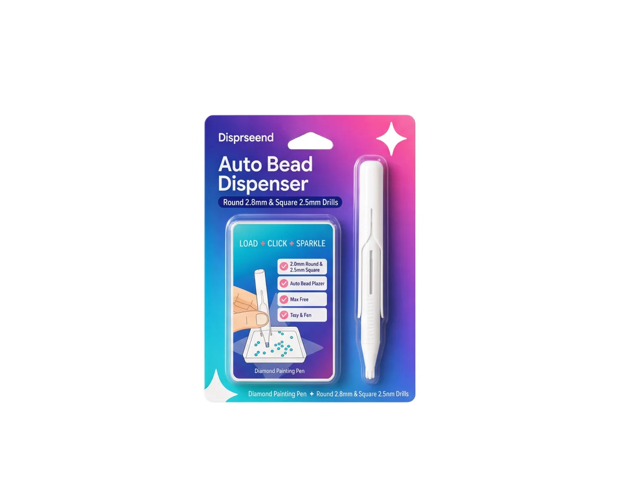 💎 Stylo de peinture diamant automatique et plateau secoueur ✨