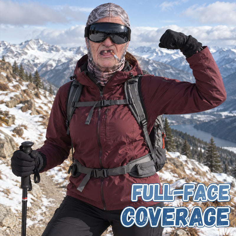 Cagoule de ski amusante et ultra-réaliste