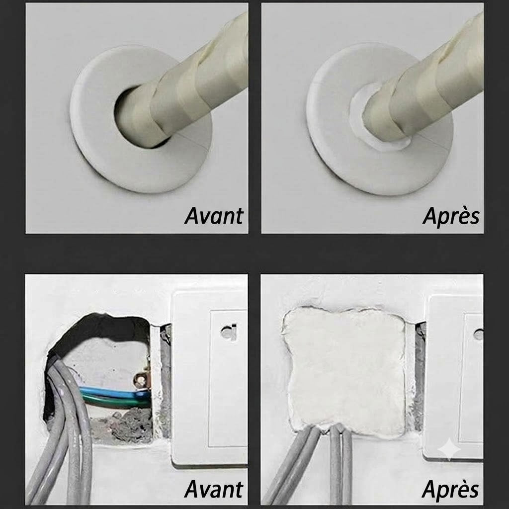 Colle d'étanchéité imperméable nouvelle génération (1 lot de 3 pièces)