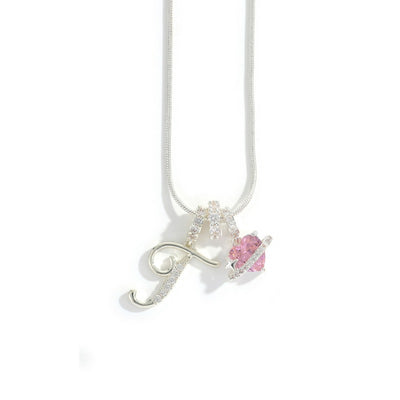 Élégant collier avec pendentif cœur