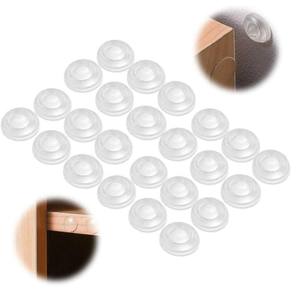 Protecteurs de meubles en silicone transparent (24 pcs)