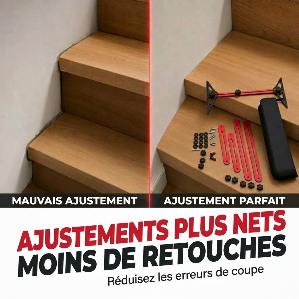 Outil de mesure robuste en aluminium – Mesure précise pour le bricolage et l'usage professionnel
