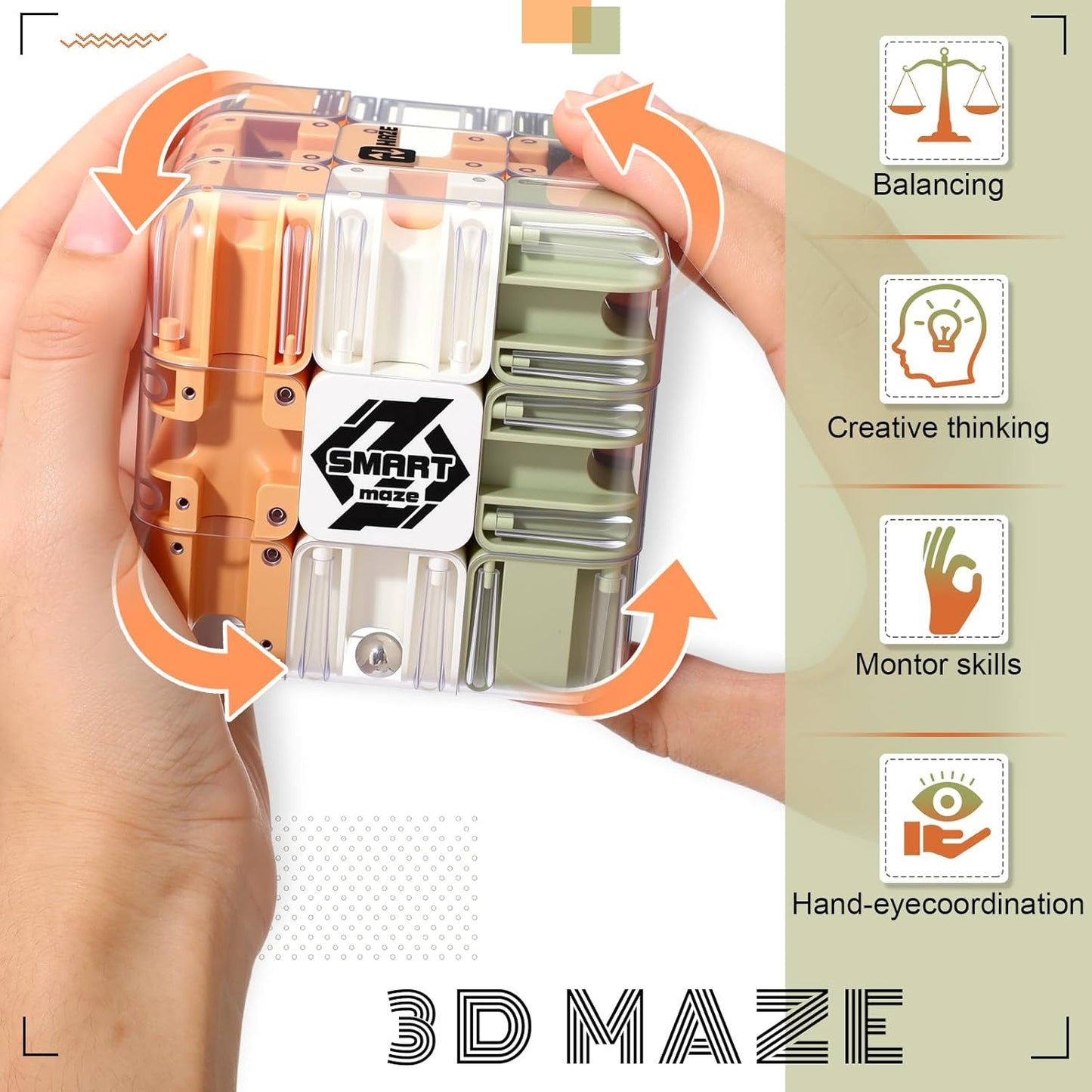 La balle labyrinthe 3D ultime – un casse-tête captivant !