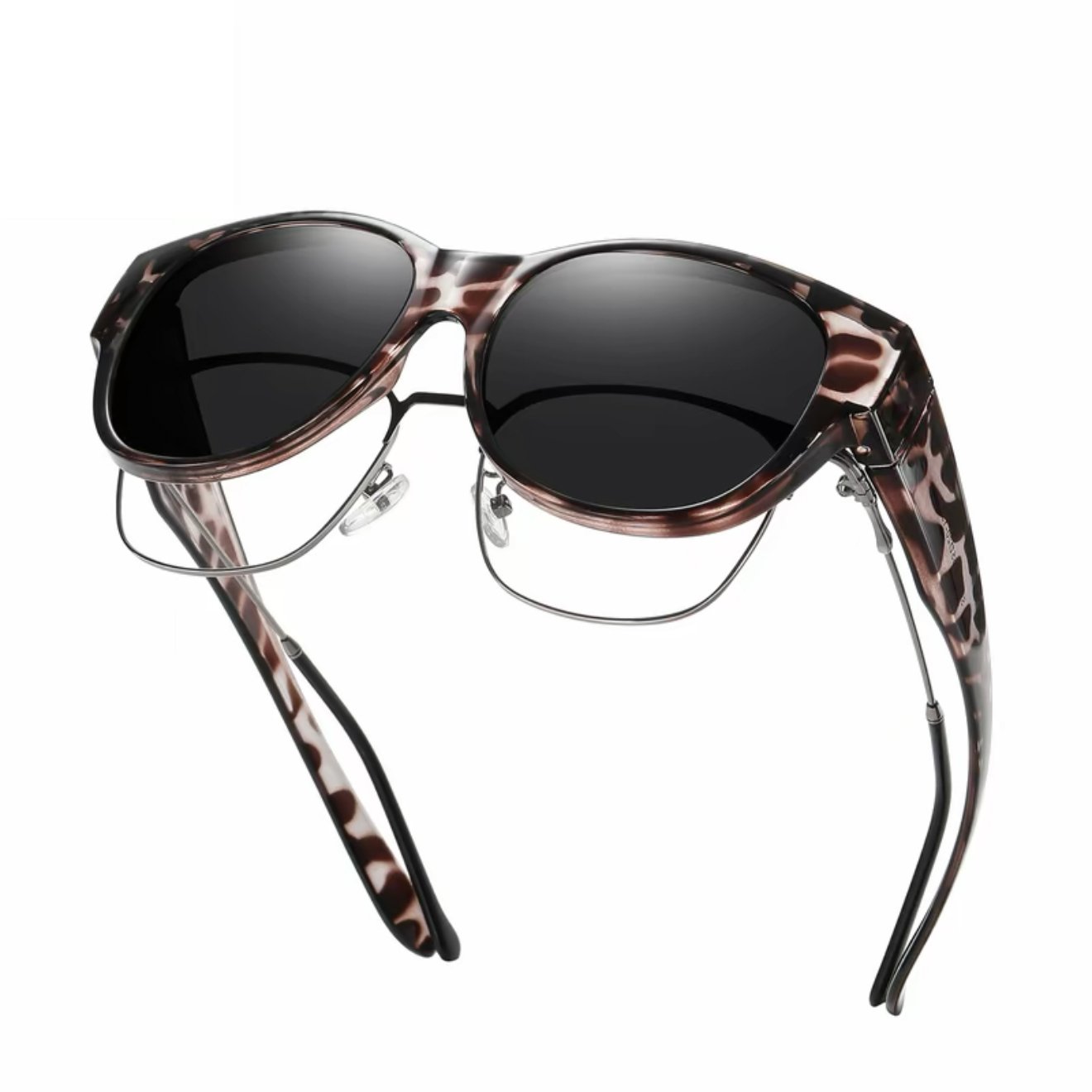 🕶 Nouvelles lunettes de soleil œil de chat oversize – Verres polarisés & Protection UV400