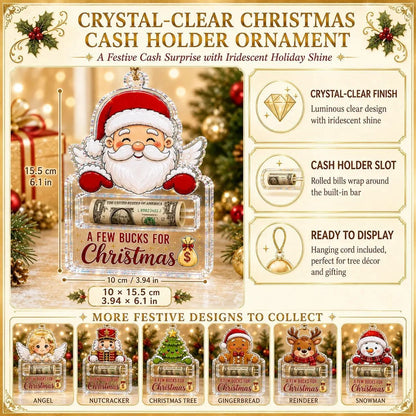 Décorations pour sapin de Noël transparentes comme du cristal