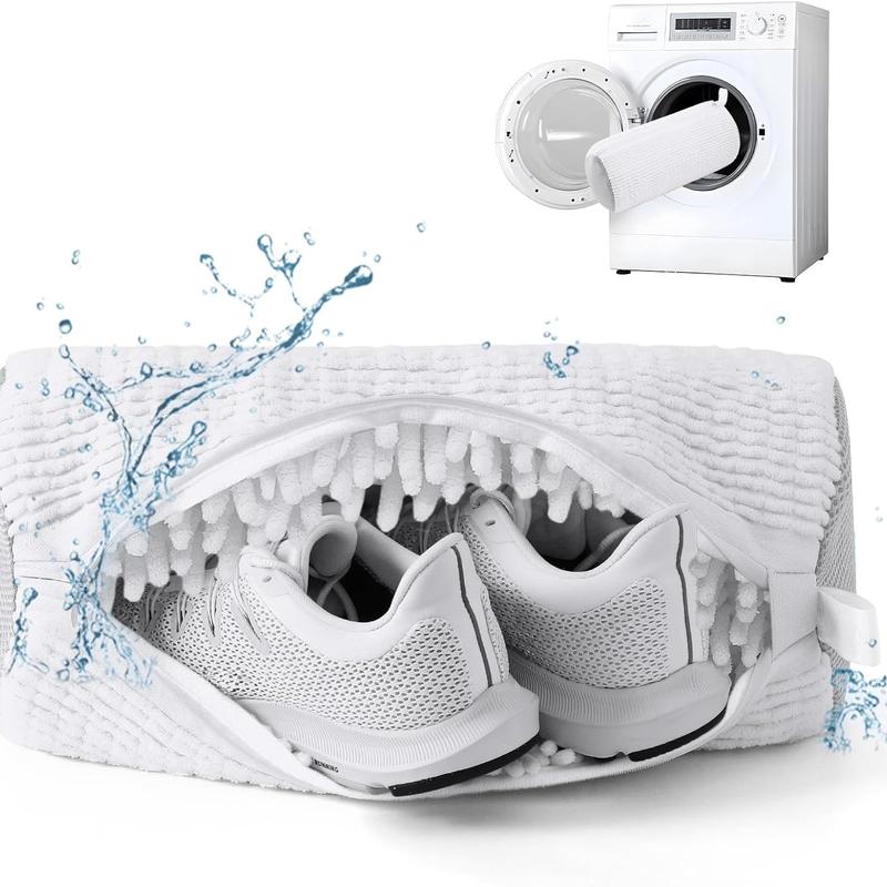 Sac de lavage en microfibre pour chaussures – Doux et efficace – Protection optimale pour les chaussures et la machine à laver