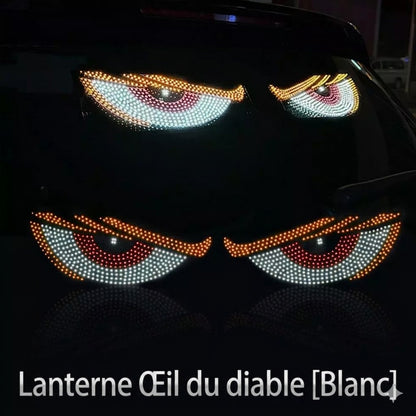 Yeux de Démon LED pour Pare-brise de Voiture