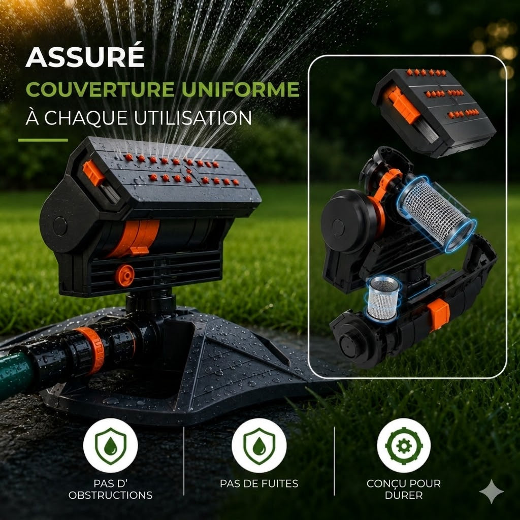 Arroseur oscillant réglable
