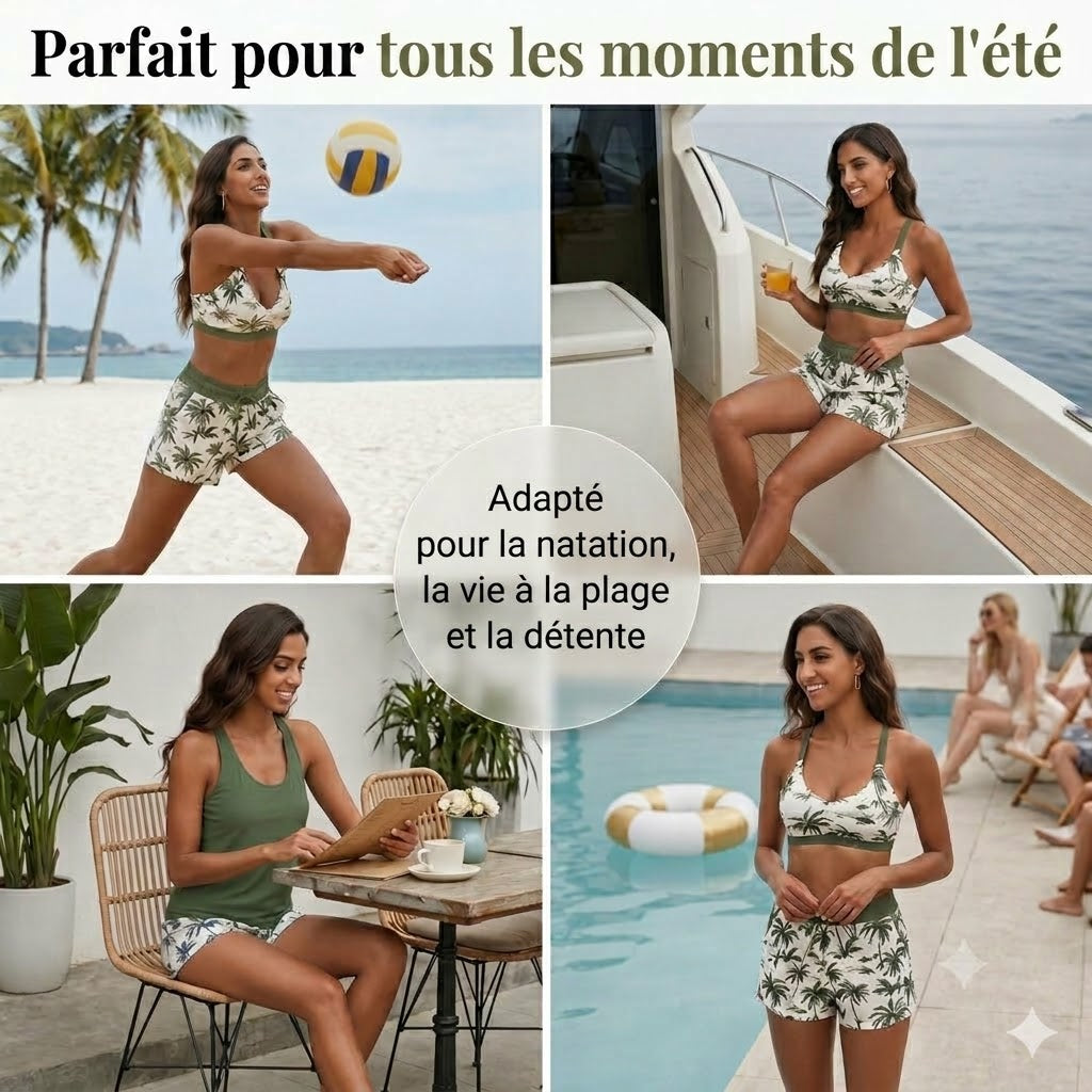 Tankini d'été vibrant